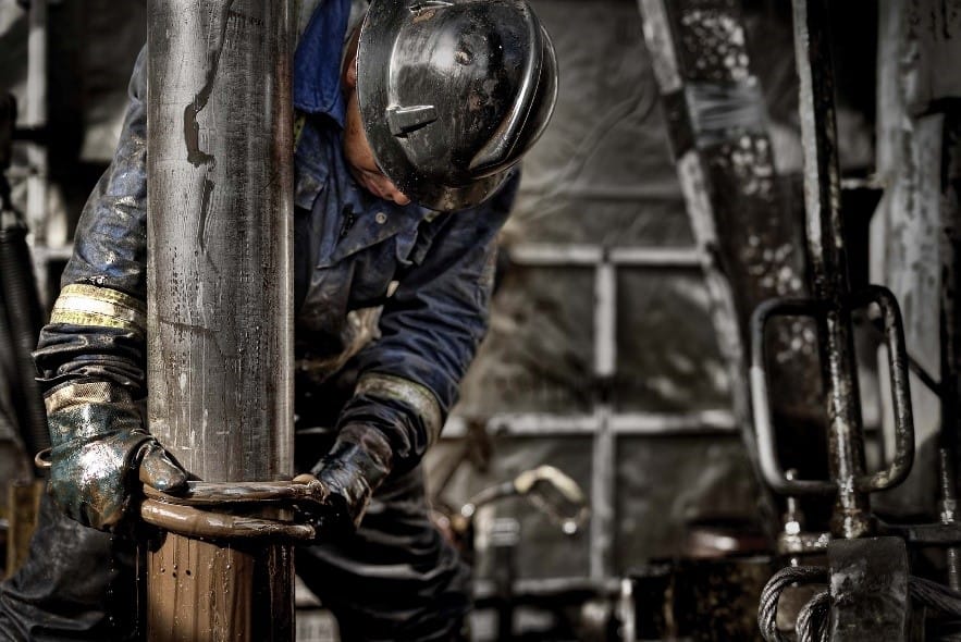 a man working in drilling industry